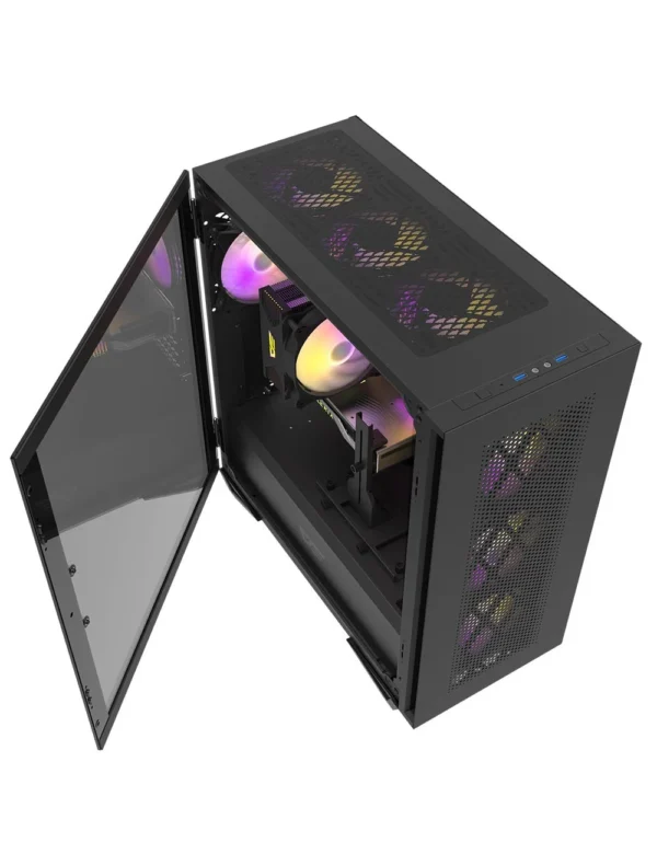 DarkFlash DLS480 Cristal Templado USB 3.0 Negro - Imagen 3