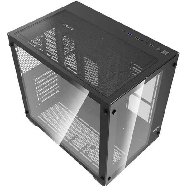darkFlash C285 Midi Tower Cristal Templado USB 3.0 Negra - Imagen 6