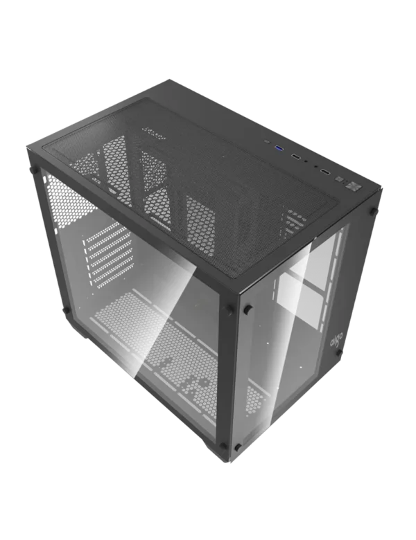 darkFlash C285 Midi Tower Cristal Templado USB 3.0 Negra - Imagen 3