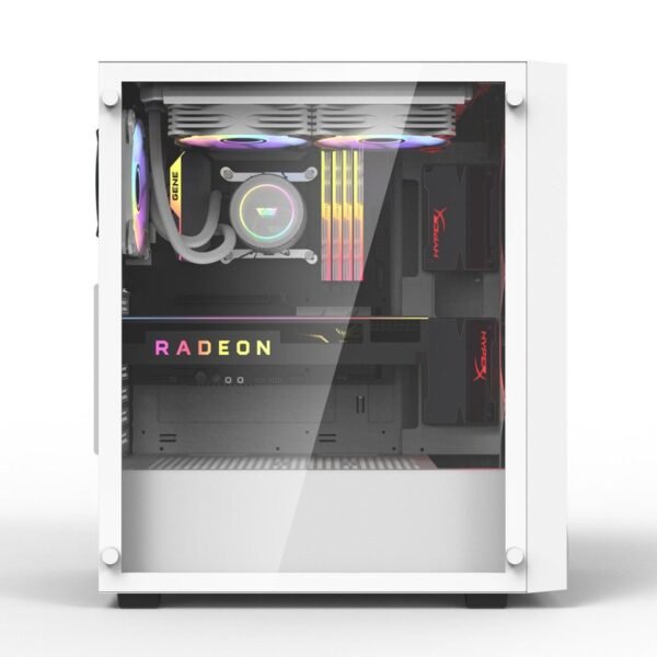 darkFlash DK260 Air Midi Tower Cristal Templado USB 3.0 Blanca - Imagen 5